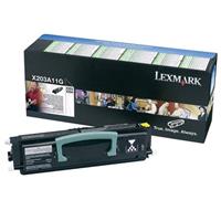 Lexmark Toner X203A11G Rückgabekassette schwarz ca 2500 Seiten - Original