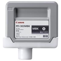 Canon PFI-303MBK inkt cartridge mat zwart (origineel)
