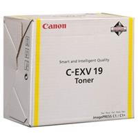 Canon C-EXV 19 toner cartridge geel (origineel)