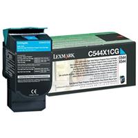 Lexmark Toner C544X1CG cyan ca 4000 Seiten - Original
