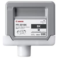 Canon PFI-301BK inktcartridge pigment zwart standard capacity 330ml 1-pack
