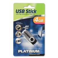 platinum TWS USB-Stick 4GB Schwarz USB 2.0