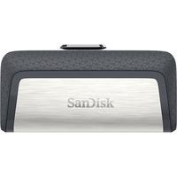 SanDisk Ultra DualDrive USB-Zusatzspeicher Smartphone/Tablet Silber 32GB USB 3.0, USB-C™