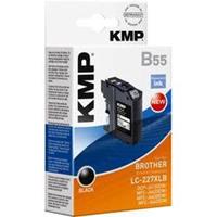 kmp Tinte ersetzt Brother LC-227XLBK Kompatibel Schwarz B55 1531,4001