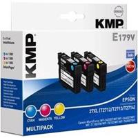 kmp Tinte ersetzt Epson T2715, 27XL Kompatibel Kombi-Pack Cyan, Magenta, Gelb E179V 1627,4005