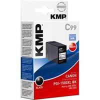 kmp Tinte ersetzt Canon PGI-1500XL BK Kompatibel Schwarz C99 1564,0001