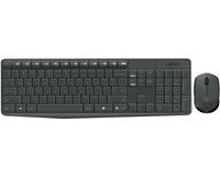 Logitech MK235 - keyboard and mouse set - Belgium - Tastatur & Maus Set - Belgien - Schwarz