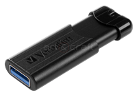 verbatim Pin Stripe 3.0 USB-Stick 16GB Schwarz USB 3.0