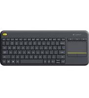 Logitech Wireless Touch Keyboard K400 Plus - Tastaturen - Belgien - Schwarz