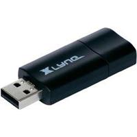 Xlyne Wave 7104000 USB-stick 4 GB USB 2.0 Zwart, Oranje