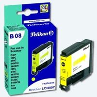 Pelikan B08 Geel inktcartridge