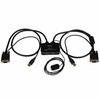 StarTech.com 2 Port USB VGA Kabel KVM Switch