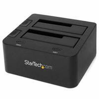 StarTech.com 2-fach USB 3.0 Festplatten Dockingstation mit UASP für 2,5/3,5" SSD / HDD