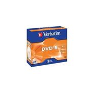 Verbatim DVD-R 16x Speed 4,7 GB Scratch Resistant (43519)