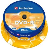 Verbatim DVD-R 16x Spindel 4,7GB 25 Stück