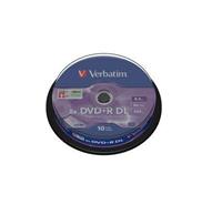 Verbatim DVD+R Double Layer /43666 8X 8.5GB Inh.10 DVD auf Spindel