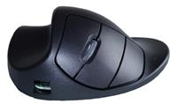 (215.53 EUR / StÃ¼ck) HANDSHOEMOUSE PC-Maus Hippus M LM2UL, 3 Tasten, kabellos, USB-Funk, LinkshÃ¤nder, ergonomisch, Laser, schwarz