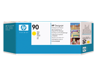 HP C5057A nr. 90 printkop geel / printkopreiniger (origineel)