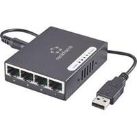 renkforce Netzwerk Switch 4 Port 1 GBit/s USB-Stromversorgung