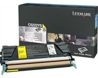 LEXMARK C522n, C524 tonercartridge geel high capacity 3.000 pagina's 1-pack