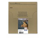 epson Tinte T1306 Easy Mail Packaging Original Kombi-Pack Cyan, Magenta, Gelb C13T13064510