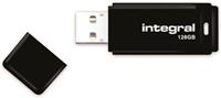 Black USB Stick 128GB USB 2.0 Zwart