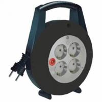 Brennenstuhl Vario-Line 1092200 Indoor Cable Reel, x4 Schuko, 5m