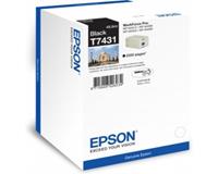 Epson Original T7431 Druckerpatrone schwarz 2.500 Seiten 49ml (C13T74314010)