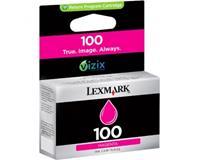 Lexmark 100XL hg rendem. retourprogr. magenta inktcartr.