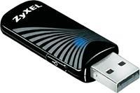 Zyxel NWD6505 Dual Band Draadloze USB Stick 150Mbps op 2.4GHz of 433Mbps op 5GHz
