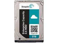 Seagate Enterprise vermogen 2 . 5 2 TB harde schijf SED 512 Emulation 7200 rpm 128 MB 2 , 5 inch SAS 12 Gb/s 24 x 7 long term usage ST2000NX0343