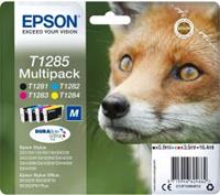 Epson T1285 bk/c/m/y inktpatroon origineel (4 st)