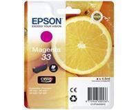 Epson Original 33 Orange Druckerpatrone magenta 300 Seiten 4,5 ml (C13T33434012)