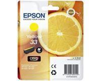 Epson Original 33 Orange Druckerpatrone gelb 300 Seiten 4,5 ml (C13T33444012)