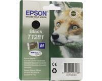 epson Fox Singlepack Black T1281 DURABrite Ultra Ink