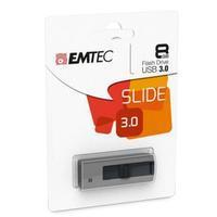 Emtec USB FlashDrive 8GB  Slide 3.0 Grey Blister - 