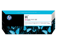 HP C9471A nr. 91 inkt cartridge licht magenta (origineel)