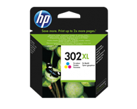 HP 302XL High Yield Tri-color Original Ink Cartridge