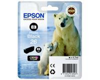 epson Polar bear Singlepack Photo Black 26 Claria Premium Ink