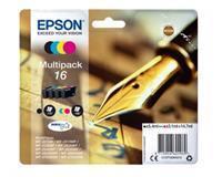 Epson T1626, 16 multipack inktpatronen origineel (4 st)