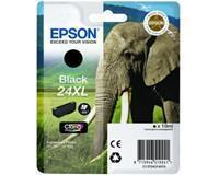 epson Elephant Singlepack Black 24XL Claria Photo HD Ink