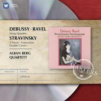 Debussy, Ravel: String Quartets, Stravinsky: 3 Pieces, Concertino, Double Canon