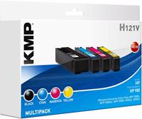 KMP Inkt vervangt HP 932, 932XL, 933XL Compatibel Combipack Zwart, Cyaan, Magenta, Geel 1725,4005