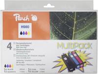 Peach Spar Pack Tintenpatronen kompatibel zu HP No. 980