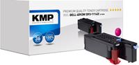 KMP Tonercassette vervangt Dell 593-11142 Compatibel Magenta 1400 bladzijden D-T81M