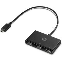 HP USB-C to 3 USB-A Hub (Z6A00AA)