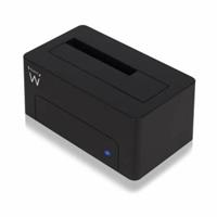 Ewent EW7012 USB 3.0 (3.1 Gen 1) Type-B Zwart HDD/SSD-dockingstation