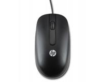 HP - USB Optical Scroll Mouse, Black (QY777AA)