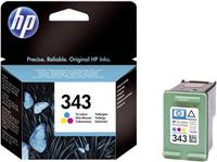 HP Tinte HP 343 (C8766EE) für HP, 7 ml, farbig