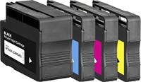 Basetech Tintenpatrone Kombi-Pack Kompatibel ersetzt HP 932, 932XL, 933XL Schwarz, Cyan, Magenta, Ge